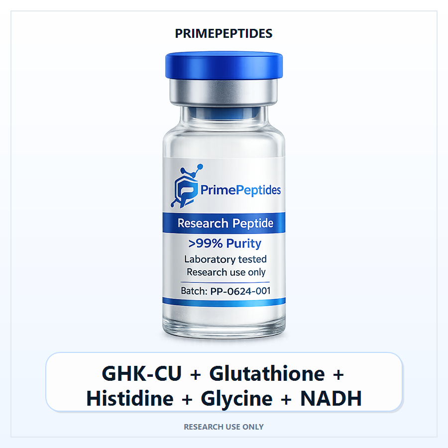 GHK-CU + Glutathione + Histidine + Glycine + NADH
