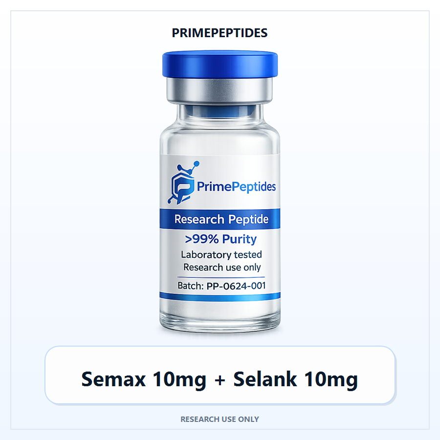 Semax 10mg + Selank 10mg